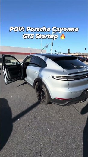 The 4.0 twin Turbo V8 on the Porsche Cayenne GTS is such a great sounding engine 😮‍💨 #porsche