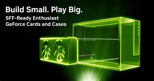 Build Small, Play Big – Introducing SFF-Ready Enthusiast GeForce Cards & Compatible Cases