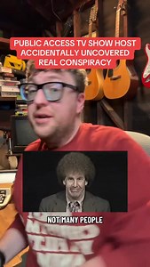 A public access tv show host in the 90s accidentally uncovered a real conspiracy #tv #television #truecrime #filmtok #claytiffany | Spandrew Spice