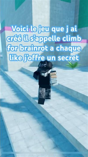 J’ai créer un jeu Roblox!!!