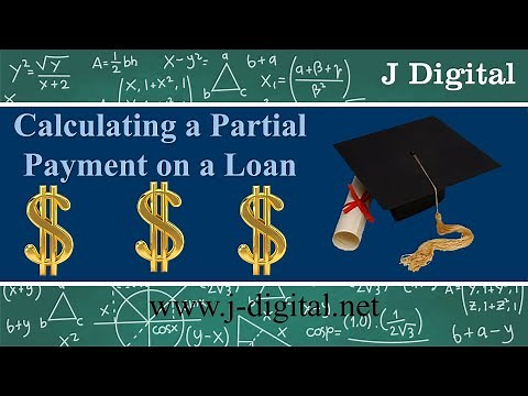 Finance | Calculating a Partial Payment on a Loan