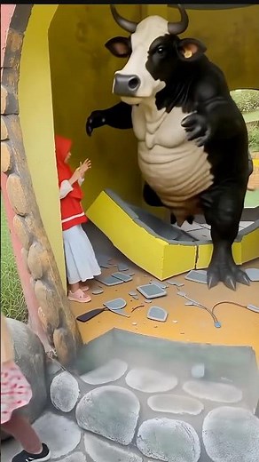 Ada Sapi Ngamuk Lucu #trendingshorts #sapilucu #comedy #sapigemuk #sapimakan #sapi #komedi