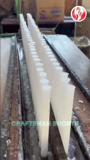 Candles | The process of making white candles