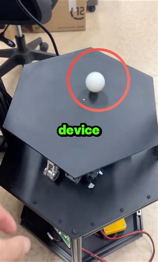 How can a machine control a ping pong ball with such incredible accuracy? 🏓 #science #engineering