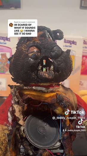 Teddy Ruxpin - Vintage 1985 Bear Repair Insights