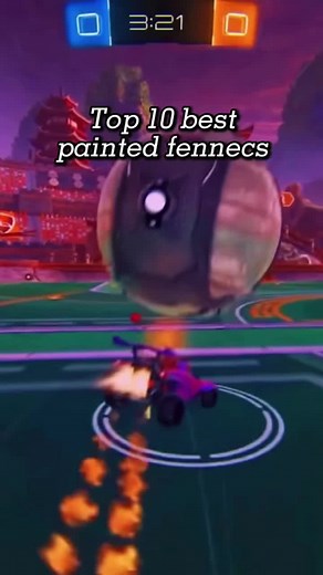 Rocket League Top 10 Painted Fennec Car Clips