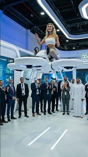 The All new Tesla Quadcopter Demo at WFES Dubai 2026
