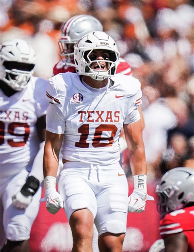 College football rankings: Where Texas lands after Ohio State loss