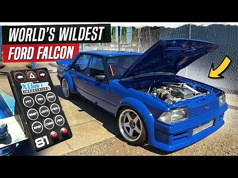 The Wildest XD FORD Falcon Drift car in the WORLD!