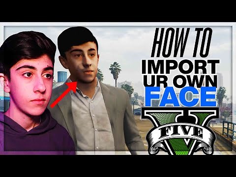 HOW TO PLAY AS YOURSELF IN GTA V! (PLAY WITH UR OWN HEAD) [TUTORIAL] | Zane Burko