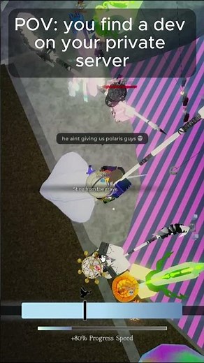 POV: you find a developer on your fisch private server #roblox #fisch