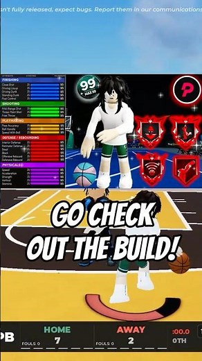 This DEMIGOD GUARD BUILD is UNGUARDABLE on PRACTICAL BASKETBALL! #practicalbasketball
