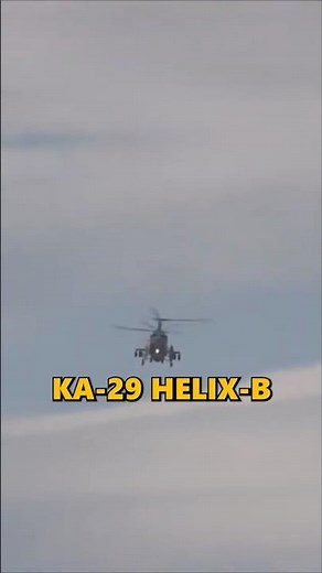Ka-29: The Flying Tank of the Russian Navy 🚁🔥 #shorts