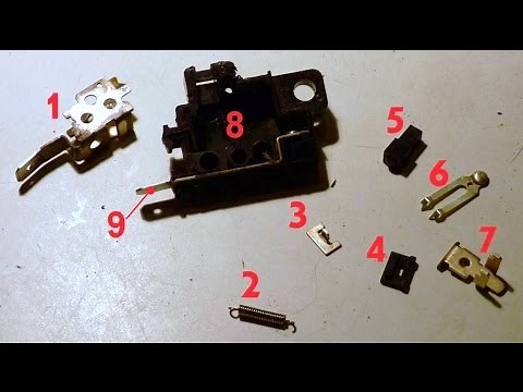 Motorcycle front brake light switch(Universal) - How to Repair3[HD]