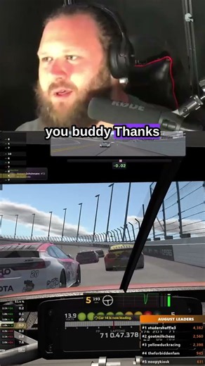 iRacing Draftmaster: Never change Daytona