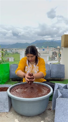 Best soil Mix for Healthy Plants 🌱| Cocopeat + Manure #gardening #plants
