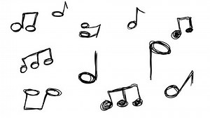 Set Many Music Notes Sketch Doodles Stock Footage Video (100% Royalty-free) 1059635129 | Shutterstock