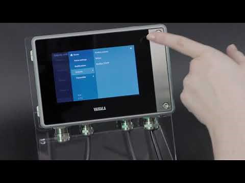 Vaisala Indigo500 transmitter setup