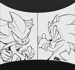 Exploring Sonic and Shadow in Fanart Trends