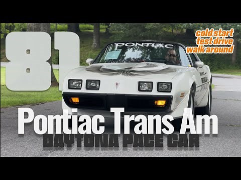 1981 Pontiac Turbo Trans Am SE | Daytona 500 Pace Car Survivor w/ Only 45k Miles!