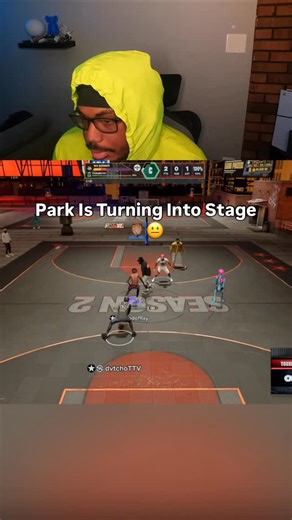 LandofRay on Instagram: "Park has turned into Stage since 2k didn’t make any changes to stage and added streak breakers to park. Now every game is a sweaty game 🤦🏽‍♂️😐 #nba2k #nba2k26 #2kclipsdaily #park #season2 #reels"