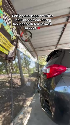 Muffler Installation Guide for MyVi G3