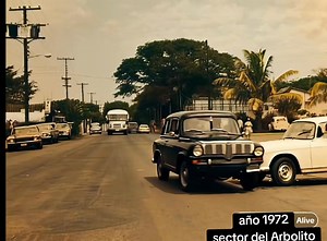 Sector del Arbolito año 1972. Posteriormente se instalo el Arbolito donde marca el corazón rojo en el video. | Barrio Acahualinca, Personajes y Remembranzas