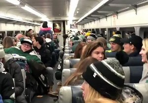 Even When Taking Their 4.30am Train, Eagles Fans Only Want to Sing One Song