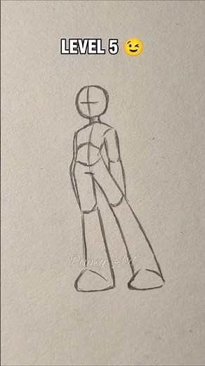 Drawing Male body pose in different level #maledrawing#drawing#howtodraw#male