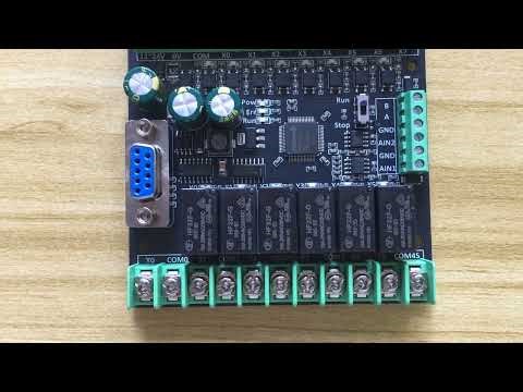 FX2N-30MR PLC Controller with 16 Inputs 14 Relay Outputs 2 Analog Inputs RS232 RS485 MODBUS