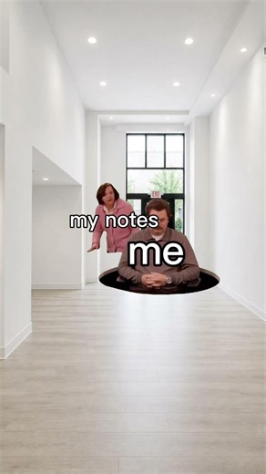 Anything but my notes