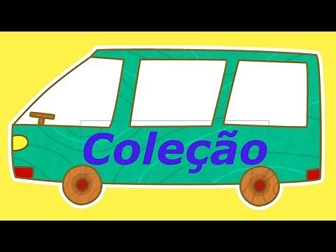 Carros de brinquedo. Coleção. Desenho animado para crianças.
