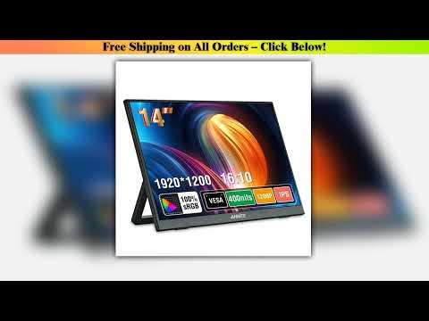 14 Inch Portable Touch Monitor Non-touch optional 16:10 400cd/m2 Gaming Computer Expand Display