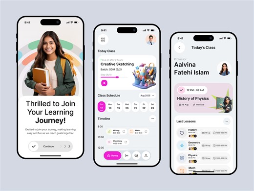 E-learning Mobile App