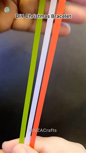 DIY Christmas Bracelet (783) ASMR Tutorial #diy #gift #asmr #viral #shorts #usashorts