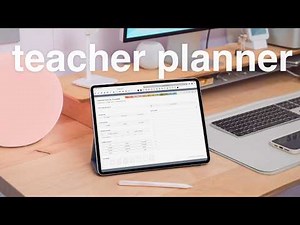 A look inside the teacher digital planner 🍎✏️