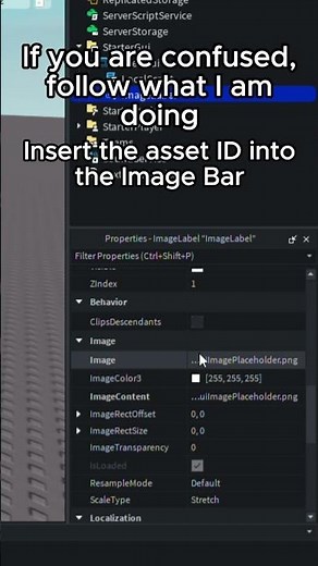 📜 How to make a Custom Cursor in Roblox Studio 📜 #roblox #coding #tutorial #shorts #viral