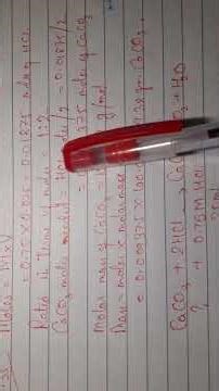 chemistry chapter 1 question number 35,mass of CaCo3 needed