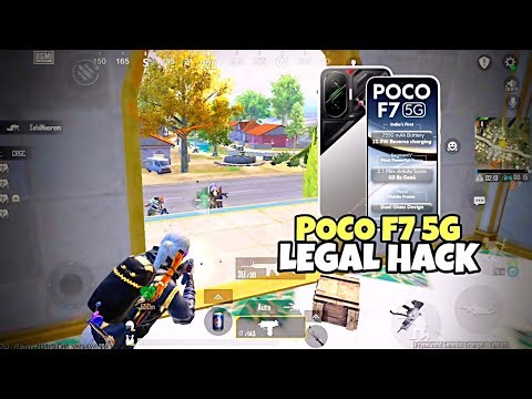 POCO F7 5G Gaming Test 🔥 | BGMI LEGAL HACK EXPERIENCE