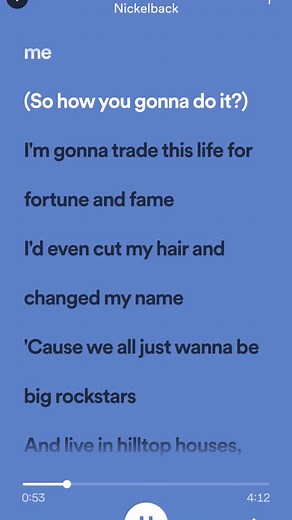 Rockstar Lyrics by Nickelback