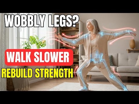 Wobbly Legs? 5 Minutes of Tai Chi Walking Restores Balance & Strength