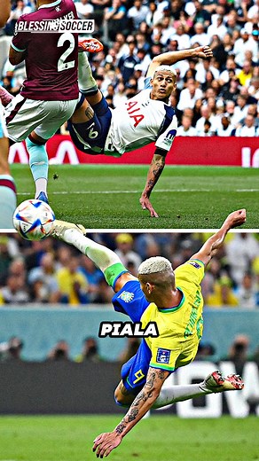 Richarlison Ulangi Gol Akrobatik Piala Dunia | Blessing Soccer