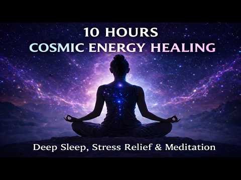 10 Hours Cosmic Energy Healing Deep Sleep, Stress Relief & Meditation