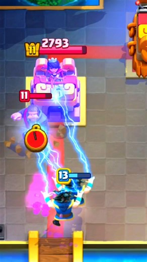 The HERO GIANT "POWER-GRID" is Insane! 🛡️🔌 (14,000 Trophy Meta) #Shorts #ClashRoyale #USA #Gaming