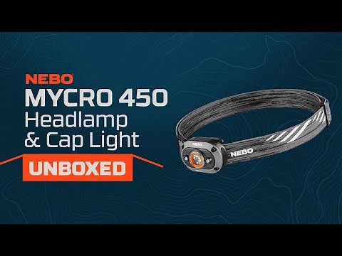 NEBO UNBOXED | MYCRO® 450 Headlamp & Cap Light