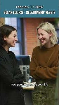 Solar Eclipse - Relationship Resets