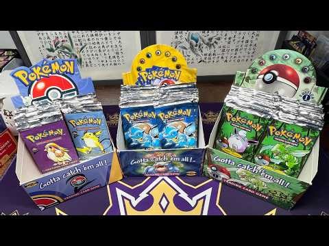 TRIPLE VINTAGE NIGHT, BASE, BASE 2, JUNGLE, & MORE! - ONLINE POKEMON STORE!