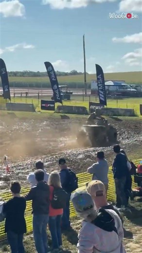 Outdoor Event: Mud Bog Run Ends in Sudden Dismount || WooGlobe