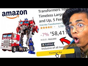 BUYING Most *EXPENSIVE TOYS* From AMAZON