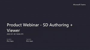 SD Authoring Webinar Jan 2023